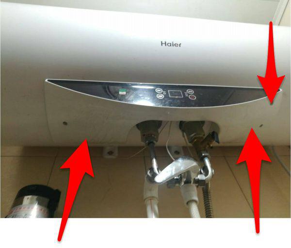 新飞热水器排污口图解图片